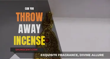 How to Properly Dispose of Incense Sticks
