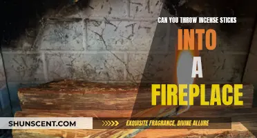Incense Sticks and Fireplaces: A Safe Combination?