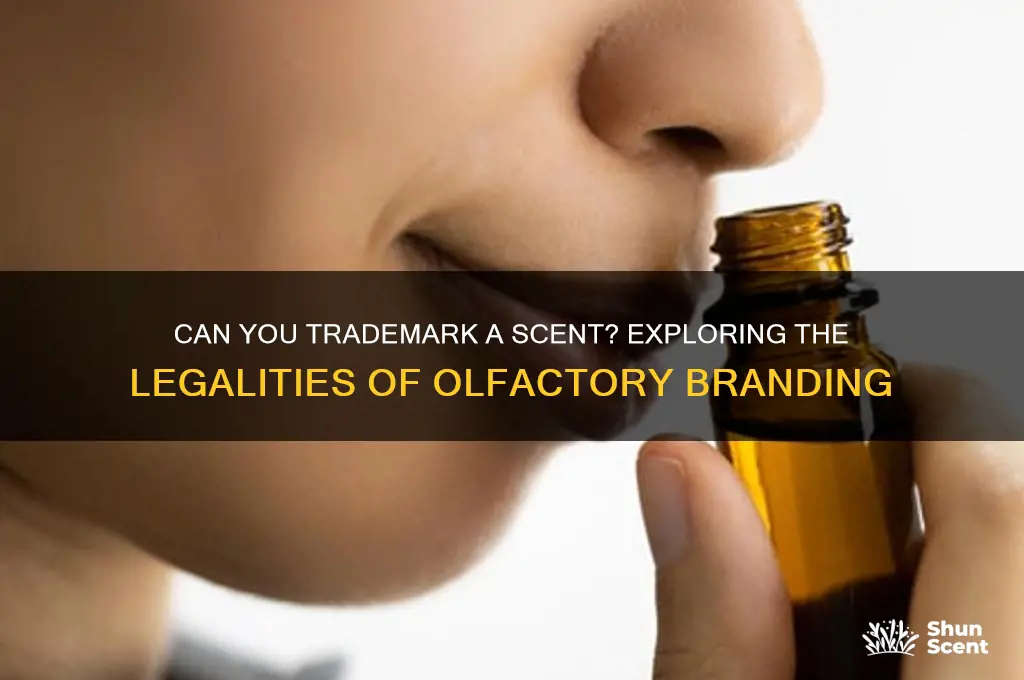 can you trademark a scent
