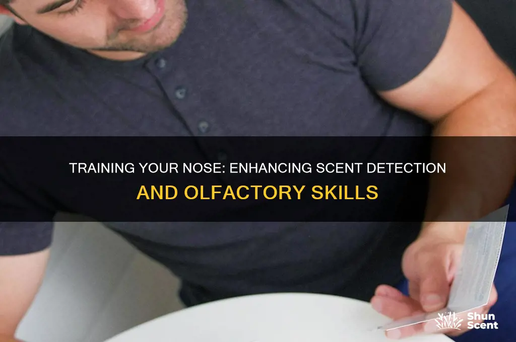 can you train your nose to smell scents