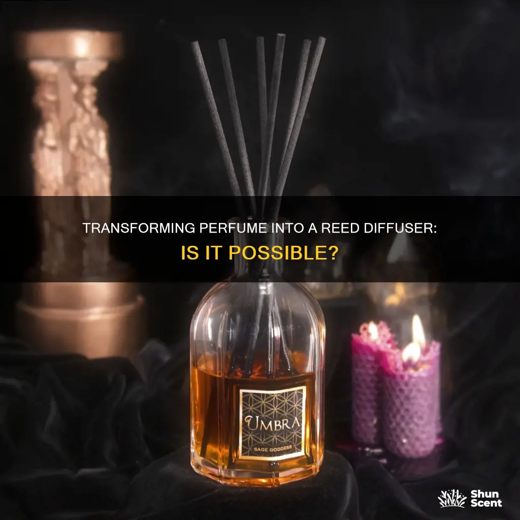 can you turn perfume into reed diffuser