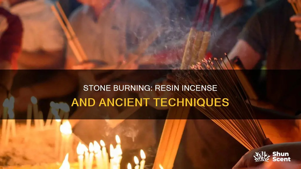 can you use a stone to burn resin incense