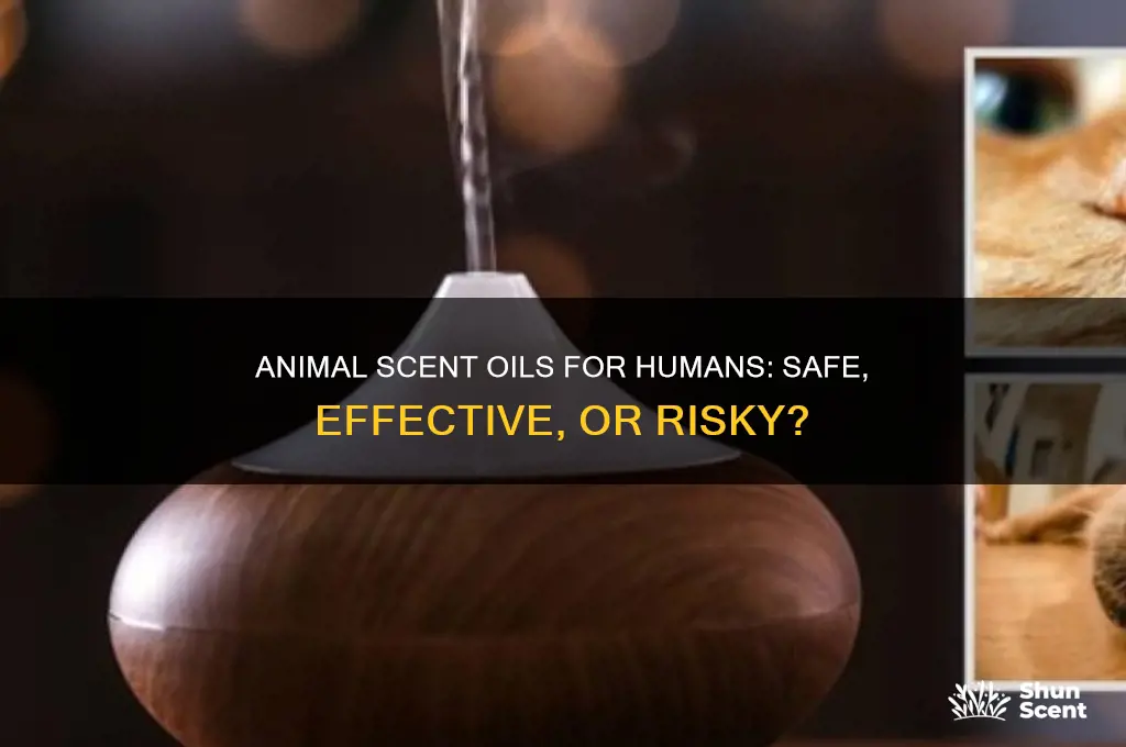 can you use animal scents oils on humans