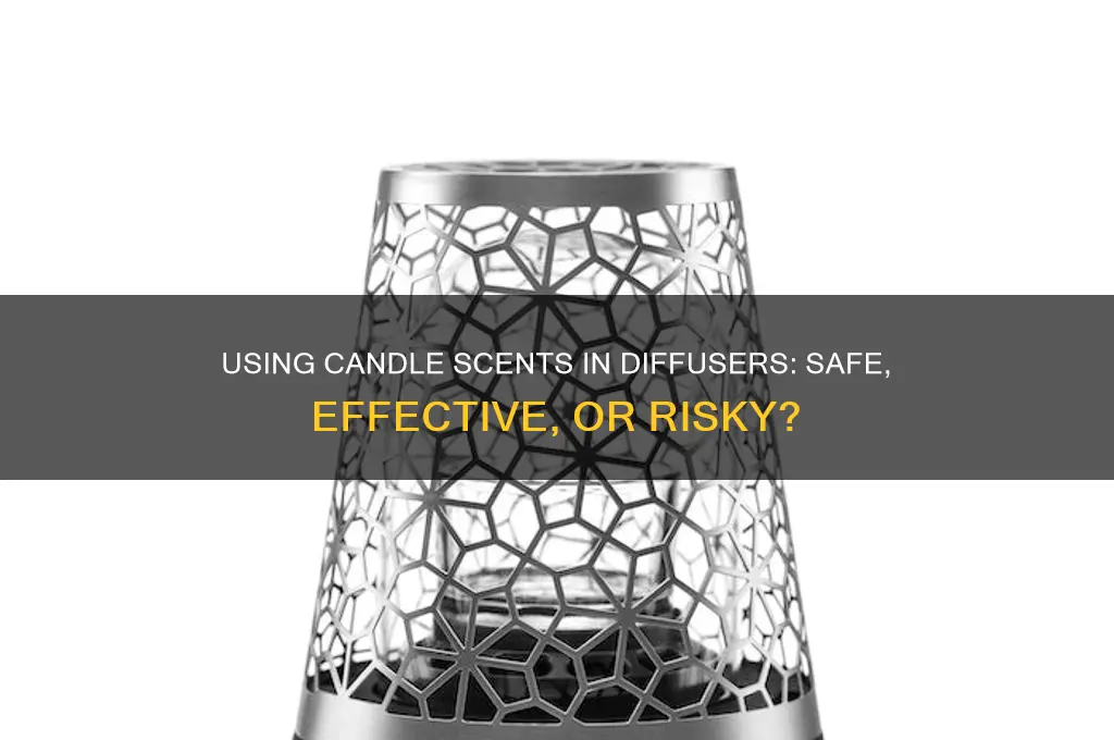 can you use candle scents in a diffuser