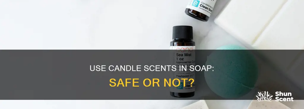 can you use candle scents in soap