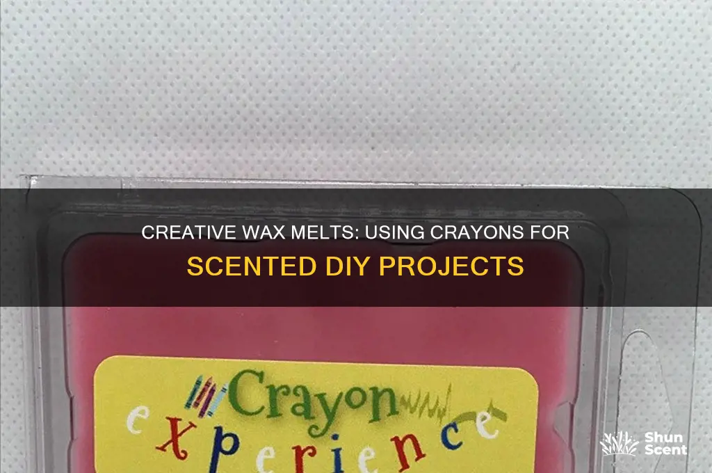 can you use crayons to make scent wax