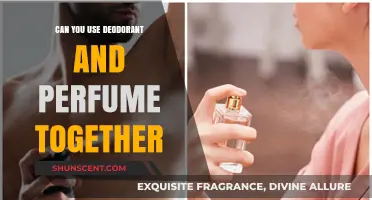 Combining Deodorant and Perfume: A Good Idea?