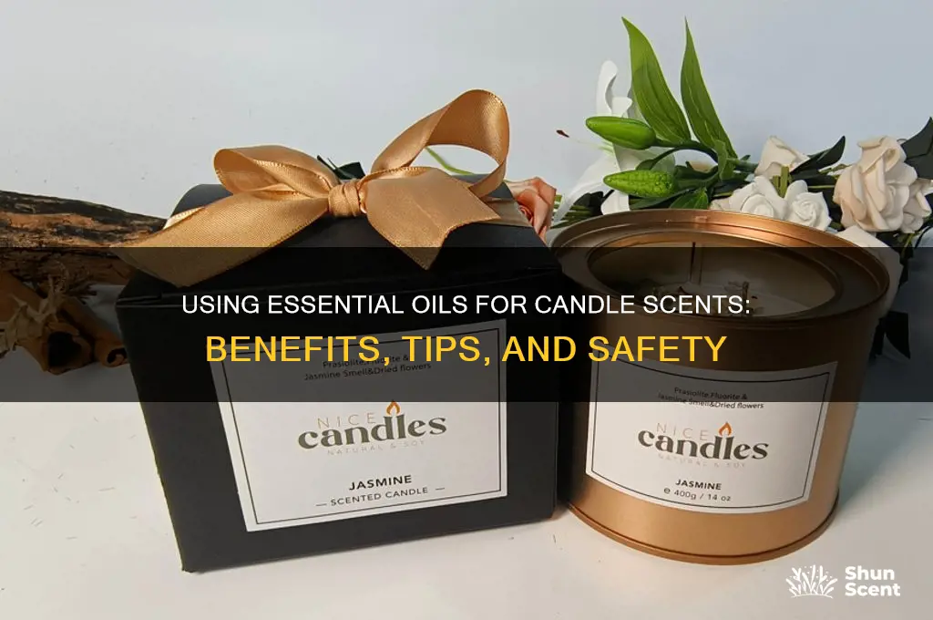 can you use essential oils for candle scents