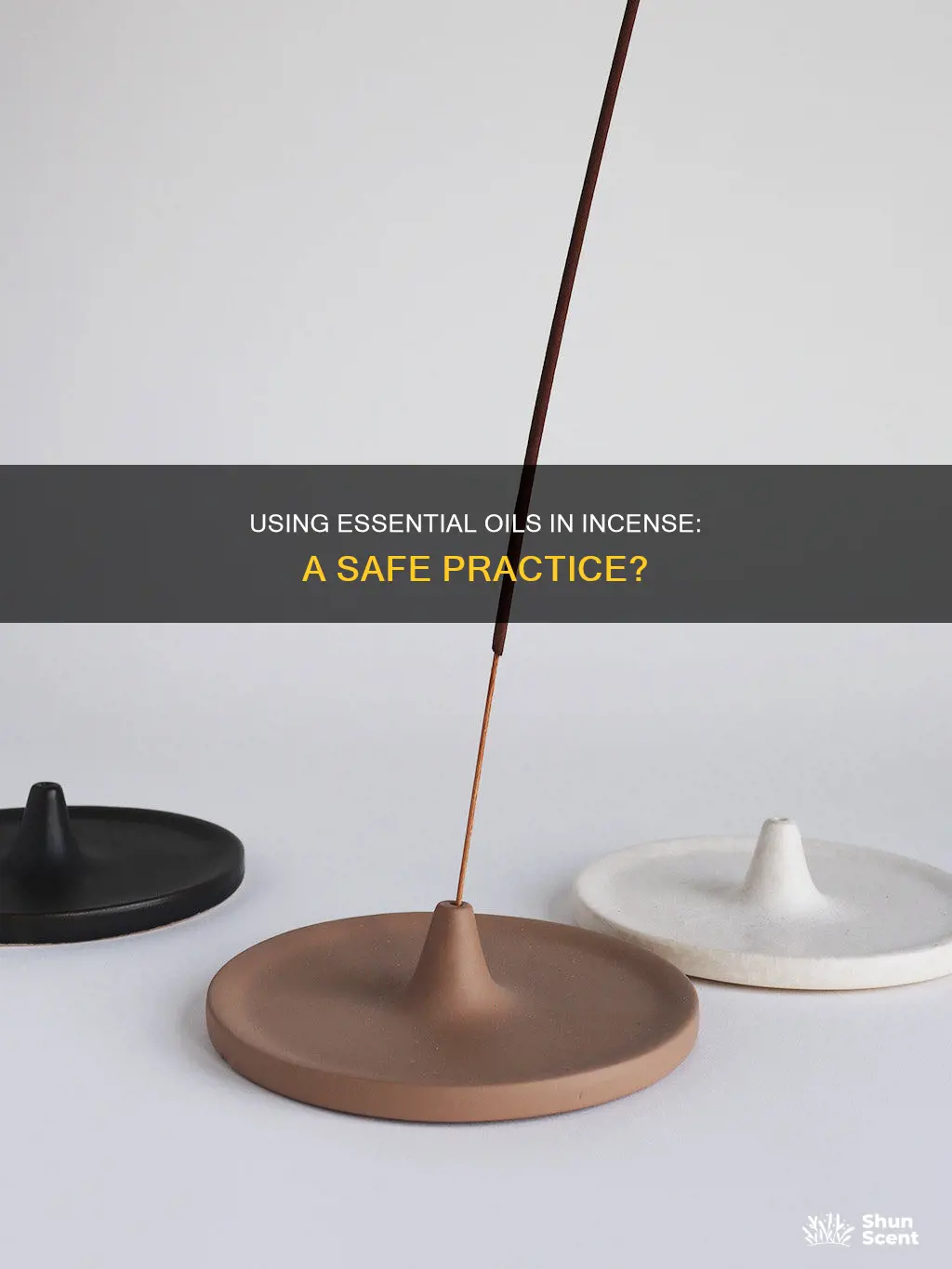 can you use essential oils in incense