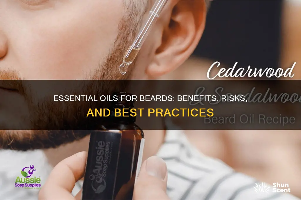 can you use essential scented oils on your beard