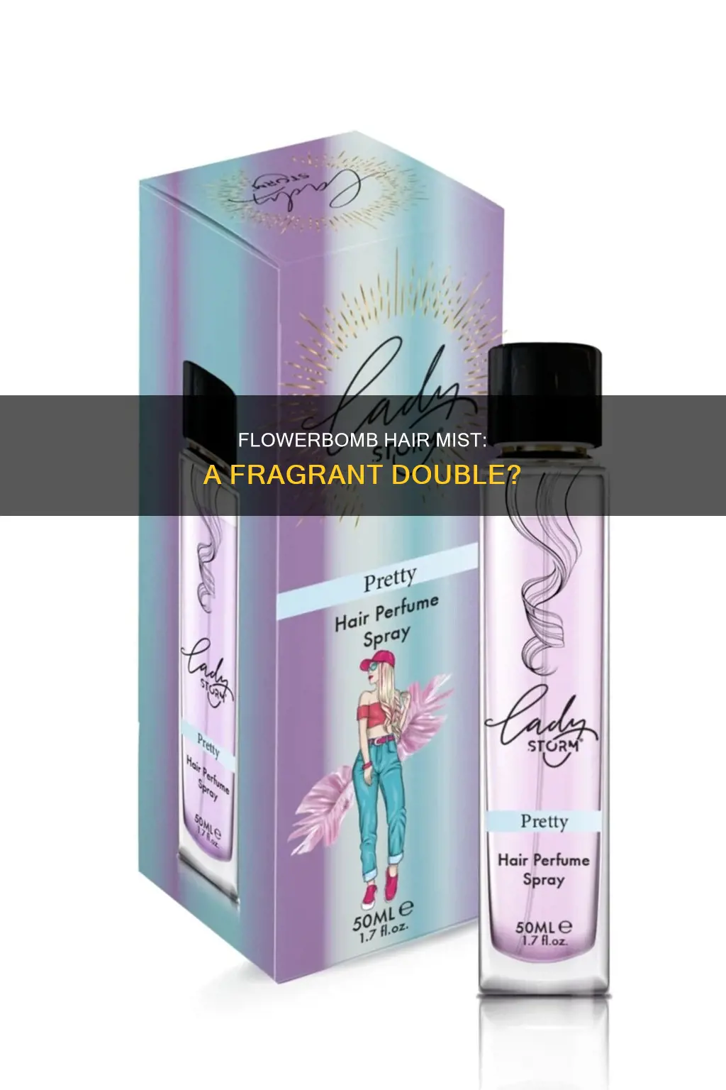 can you use flowerbomb hair mist as perfume