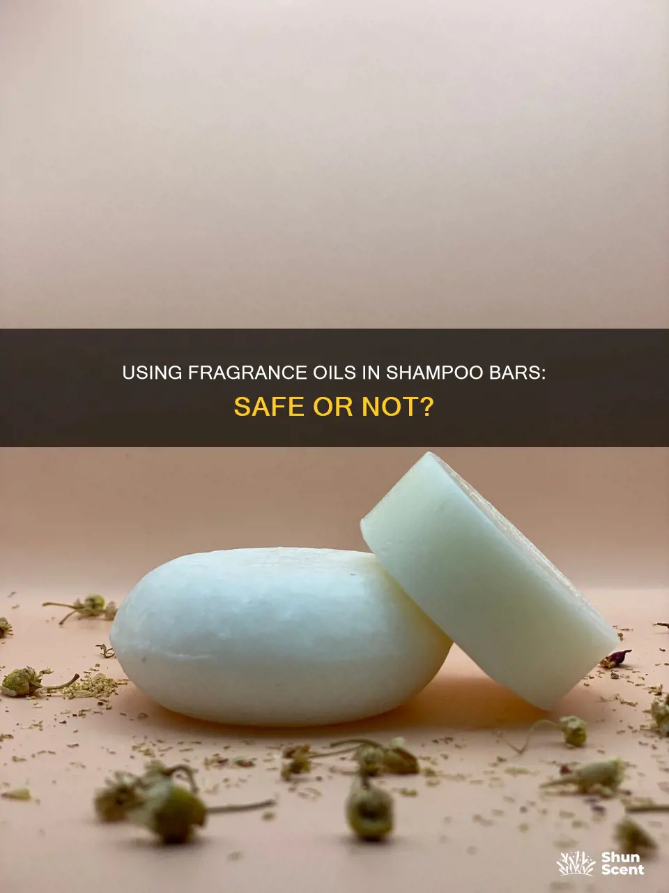 can you use fragrance oil in shampoo bars