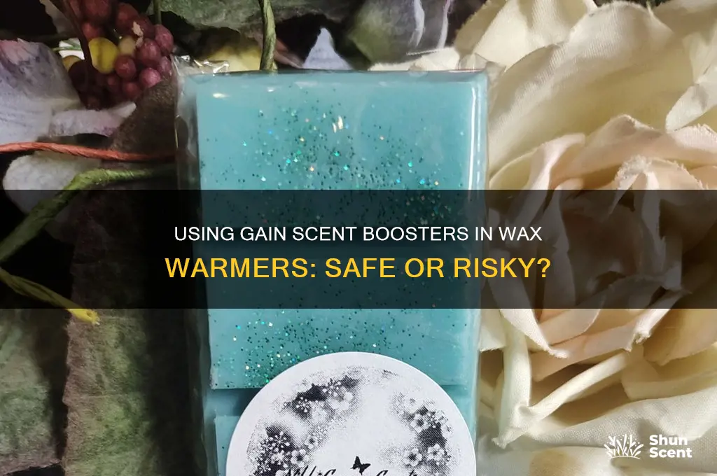 can you use gain scent boosters in wax warmer