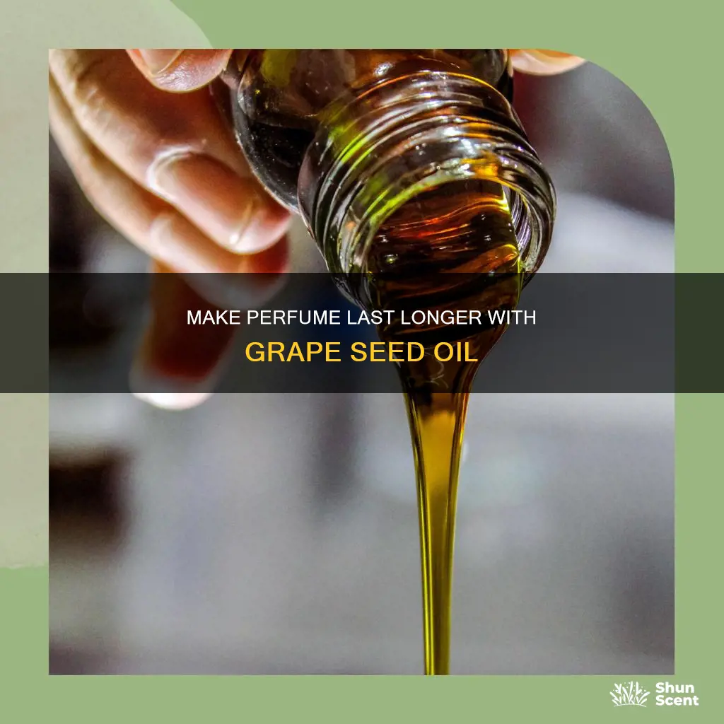 can you use grape seed oil for essential oil perfume