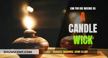 Incense as Candle Wicks: A Creative Hack?