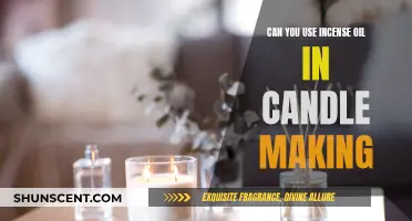 Incense Oil in Candle Making: A Creative Scented Adventure
