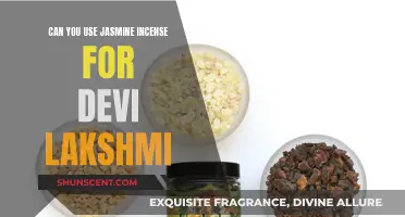 Using Jasmine Incense to Welcome Devi Lakshmi