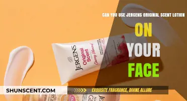 Jergens Original Scent Lotion: Safe for Facial Use?