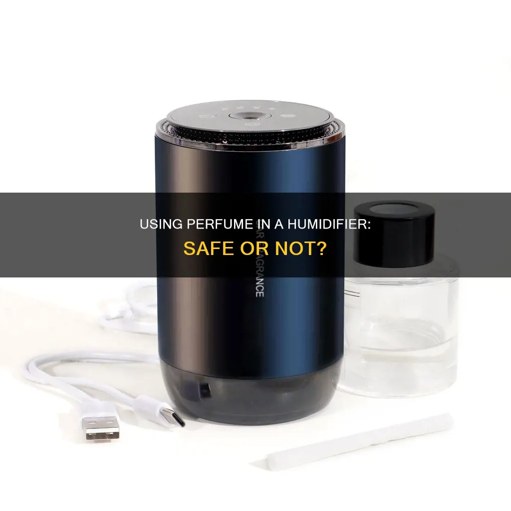 can you use perfume in a humidifier