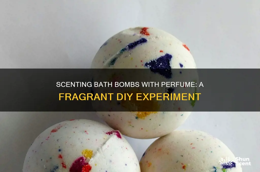 can you use perfume to scent bath bombs