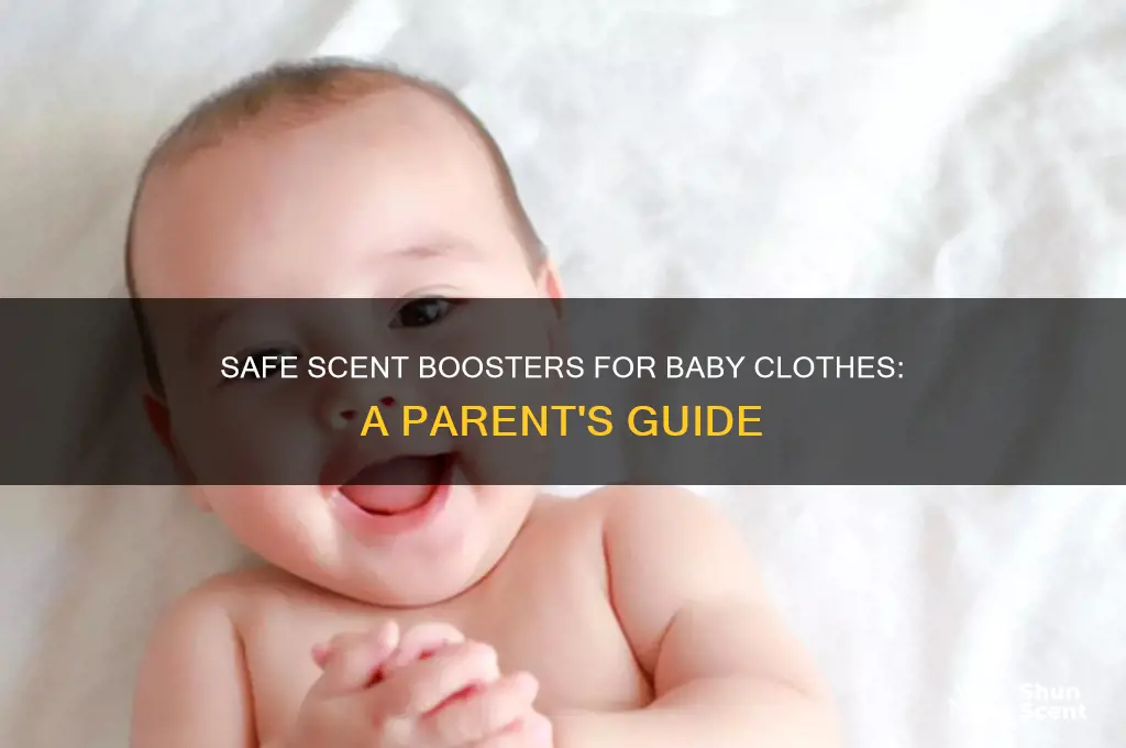 can you use scent boosters for infants clothes