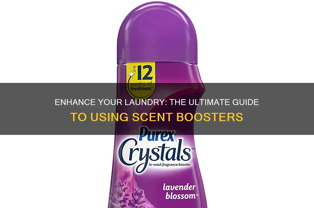can you use scent boosters