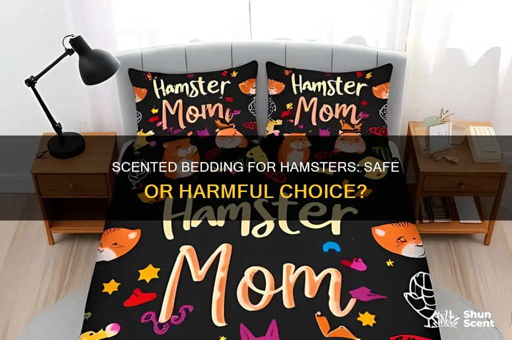 can you use scented bedding hamsters