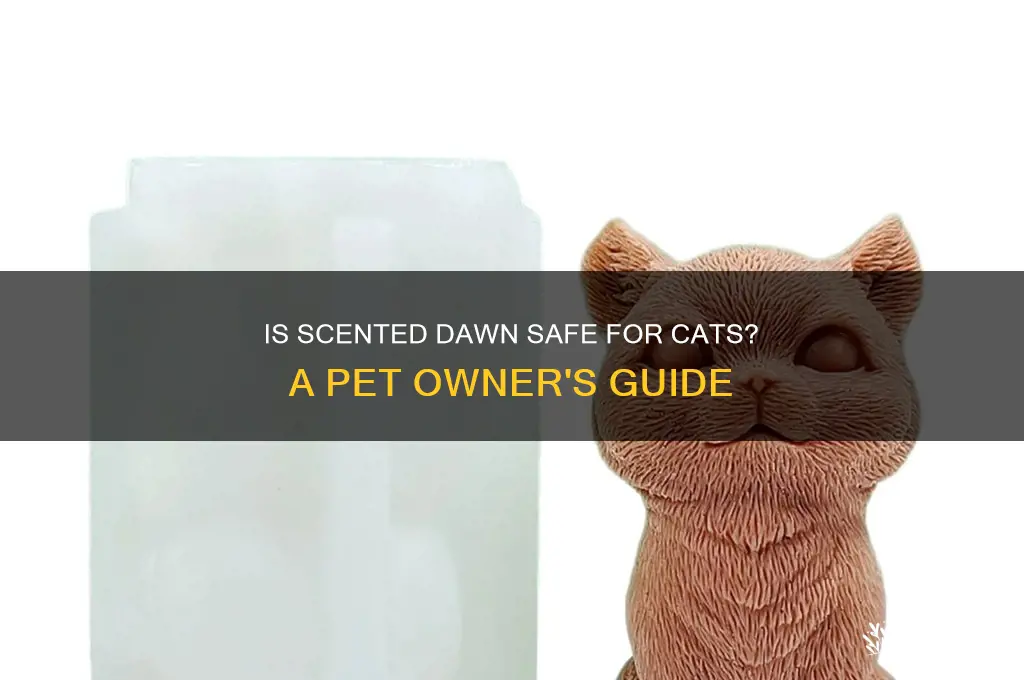 can you use scented dawn on cats