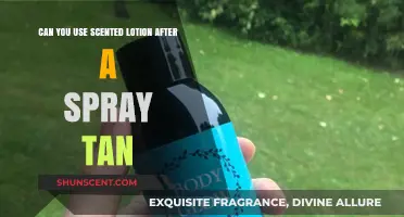 Scented Lotion After Spray Tan: Safe or Skin Sabotage?