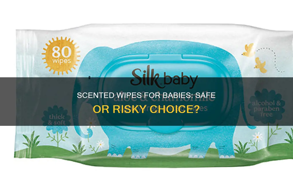 can you use scented wipes on babies