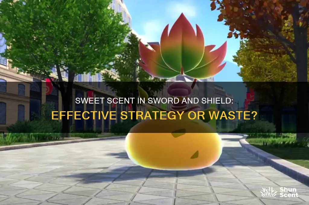 can you use sweet scent in sword and shield