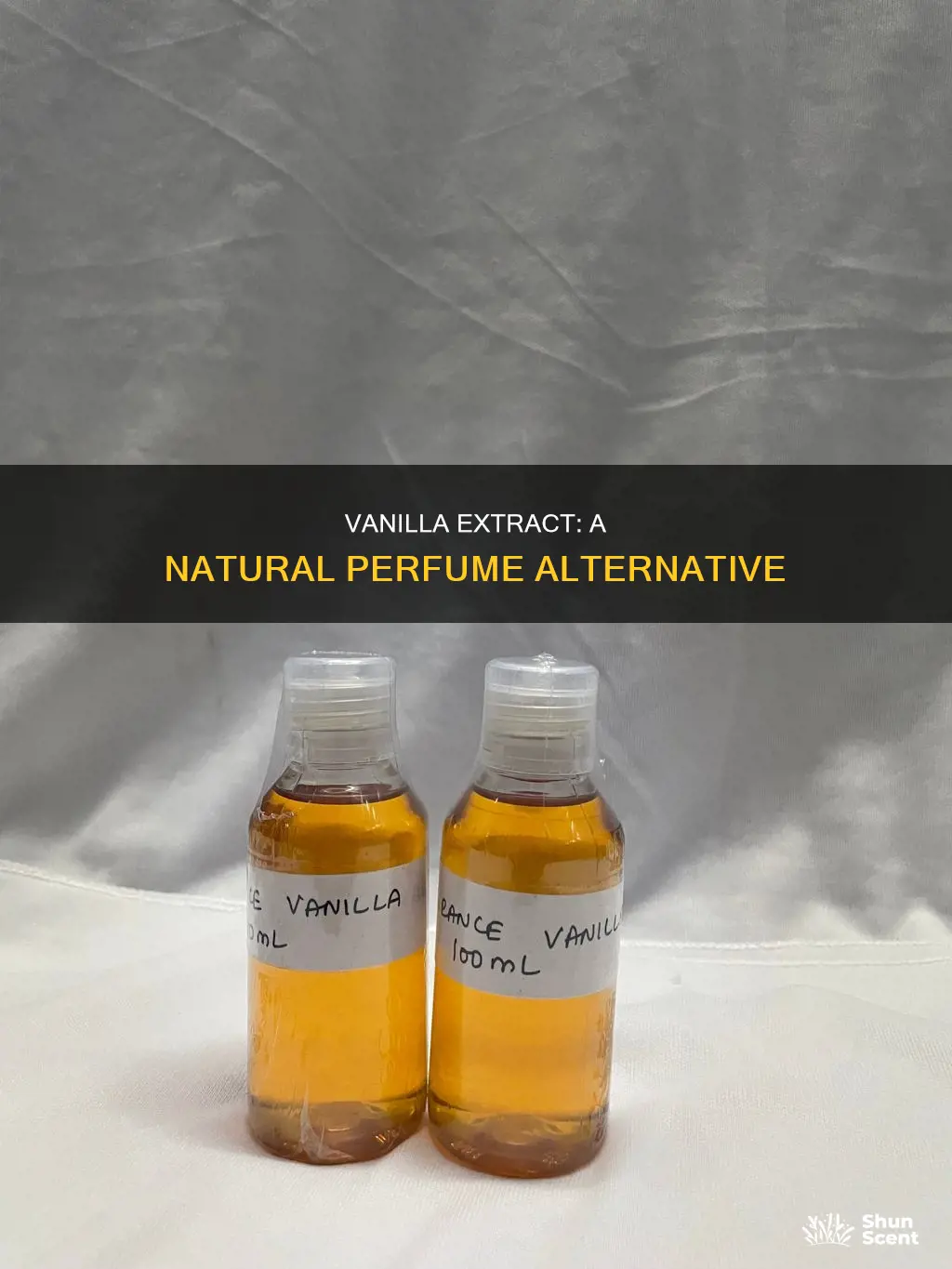 can you use vanill extract as a perfume