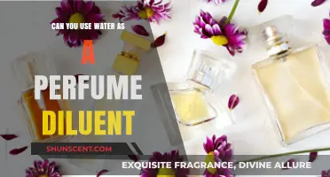 Water as a Perfume Diluent: Pros and Cons