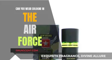 Cologne in the Air Force: What's the Policy?