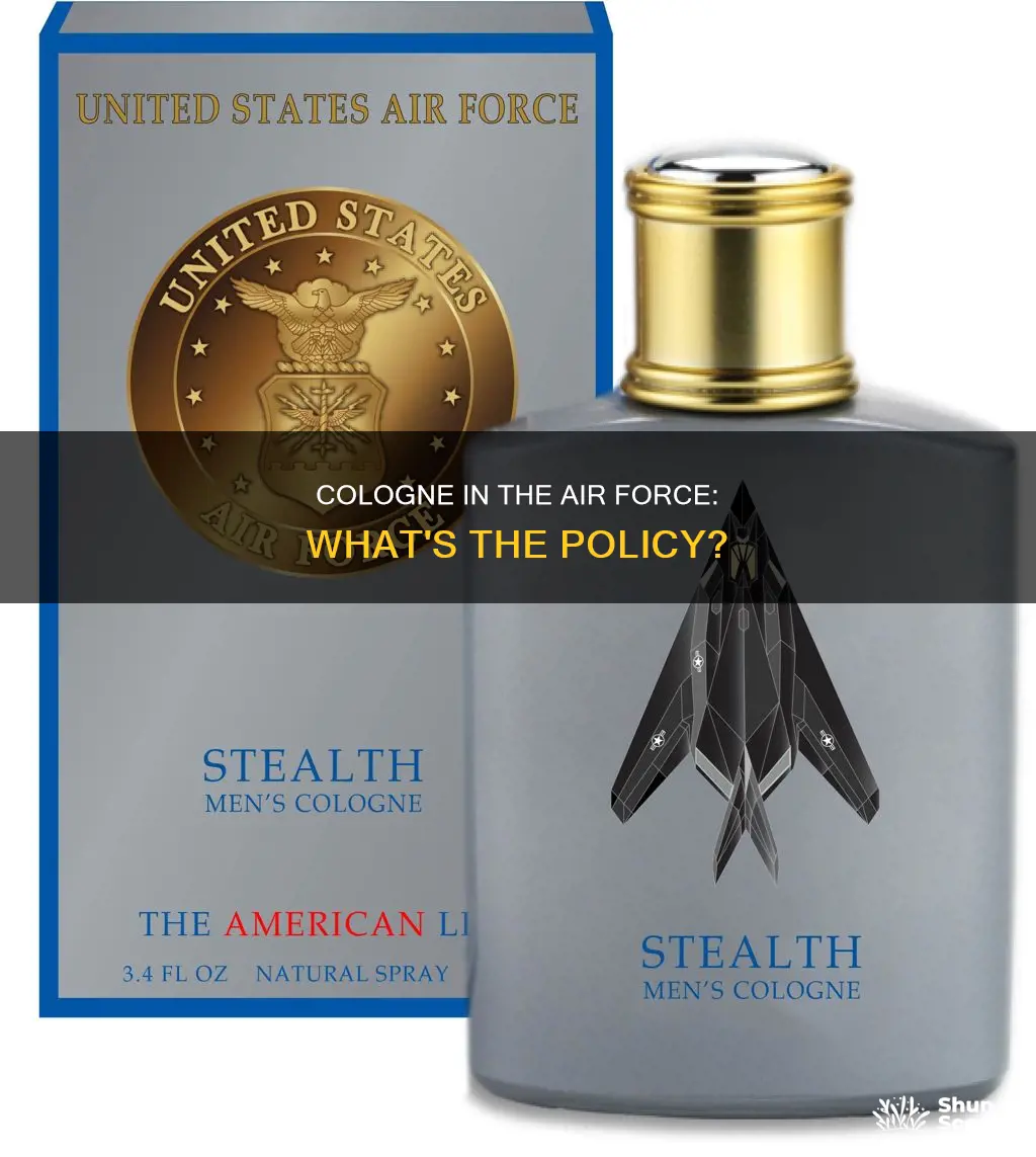 can you wear cologne in the air force