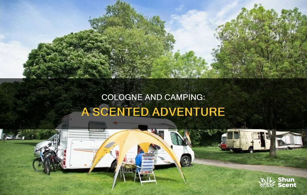 can you wear cologne when camping