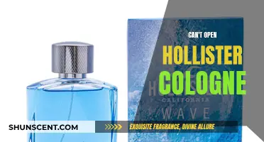 Hollister Cologne: Stubborn Lid, Strong Scent