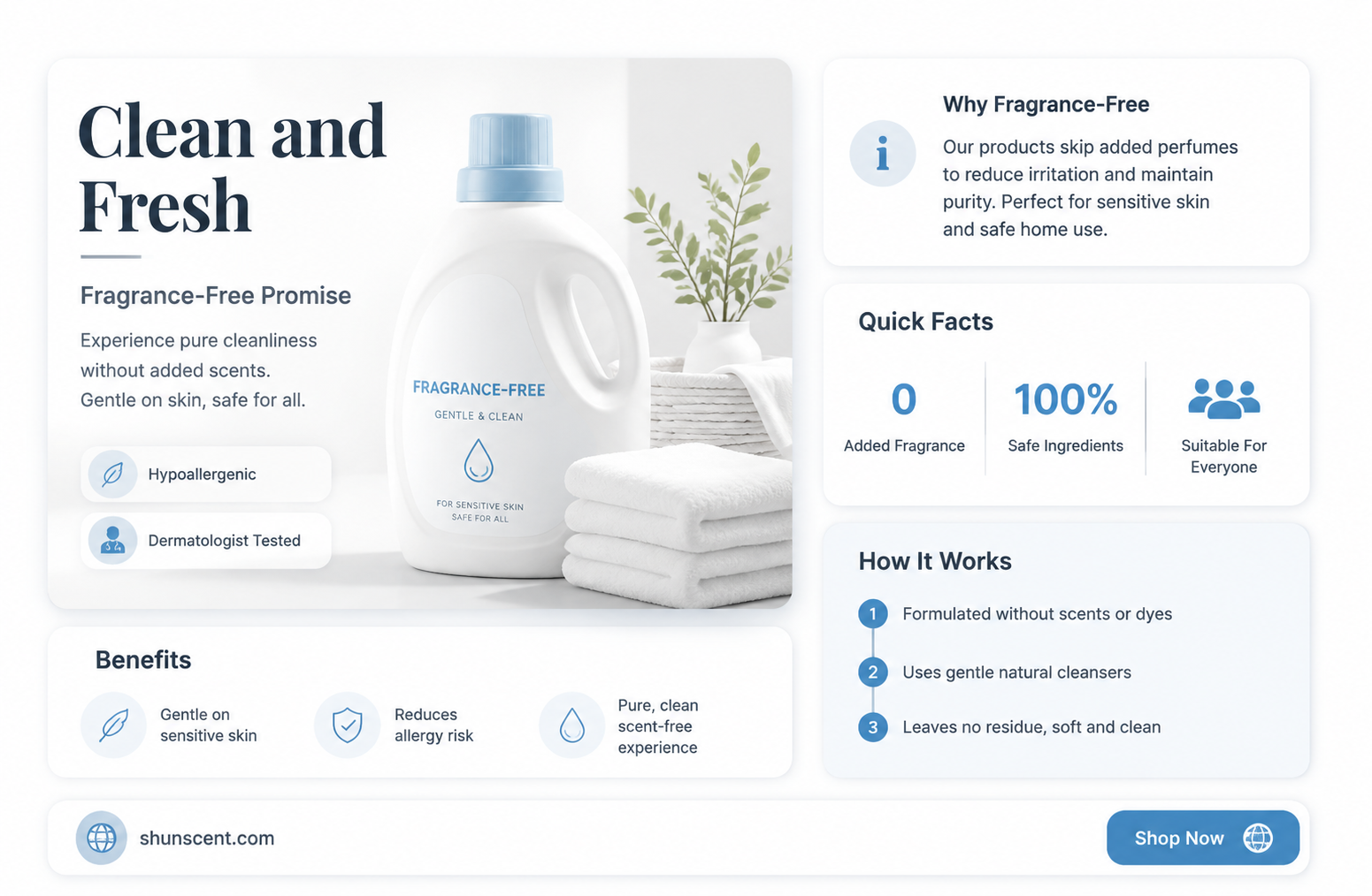 are nice and clean brand wipes fragrance free