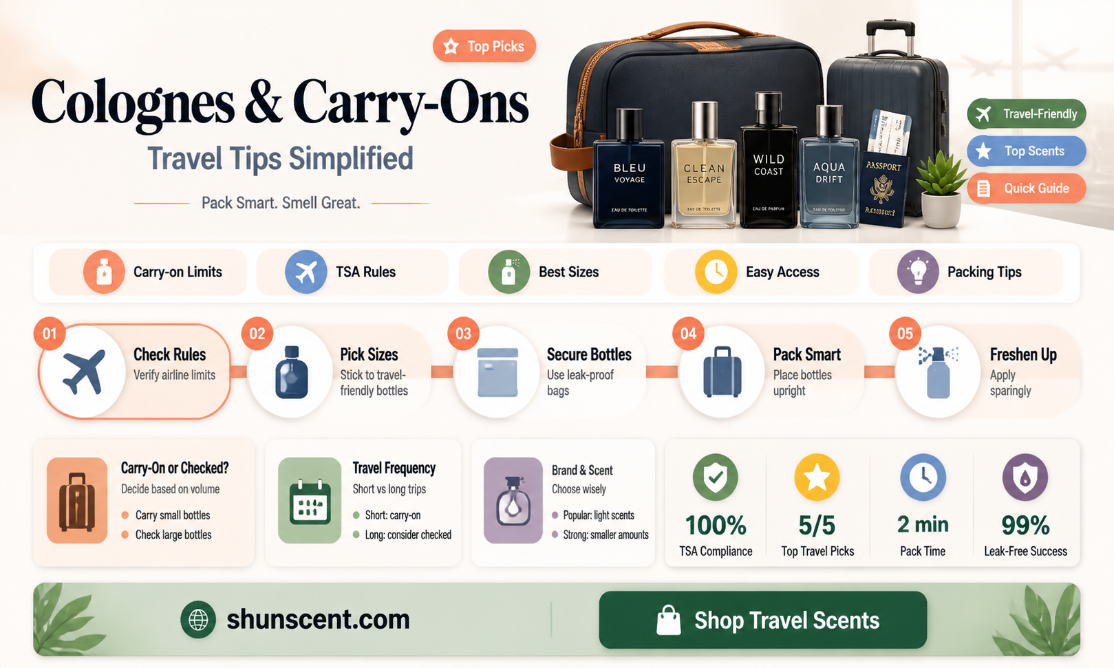 are colognes allowed on carry on