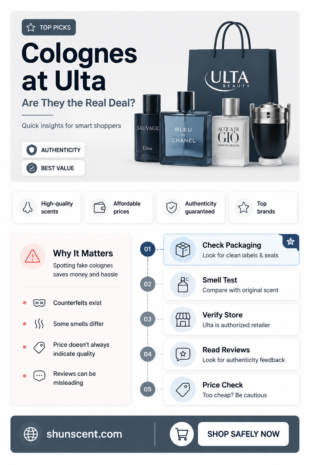 are colognes real at ulta