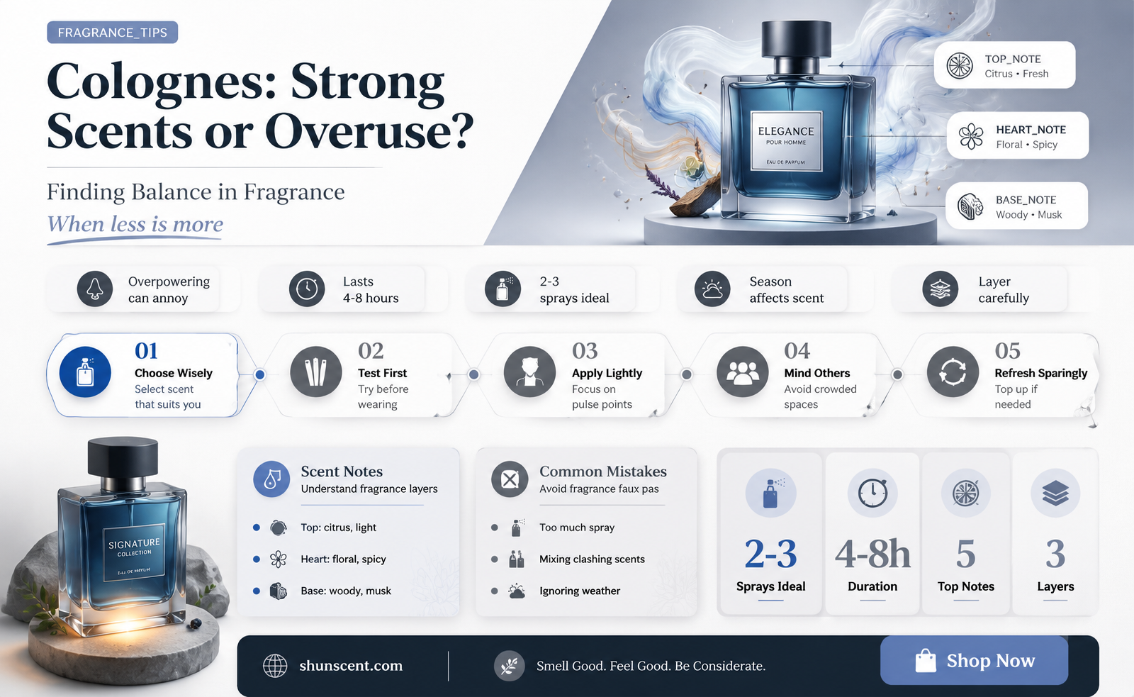 are cologne too strong or do people use too much