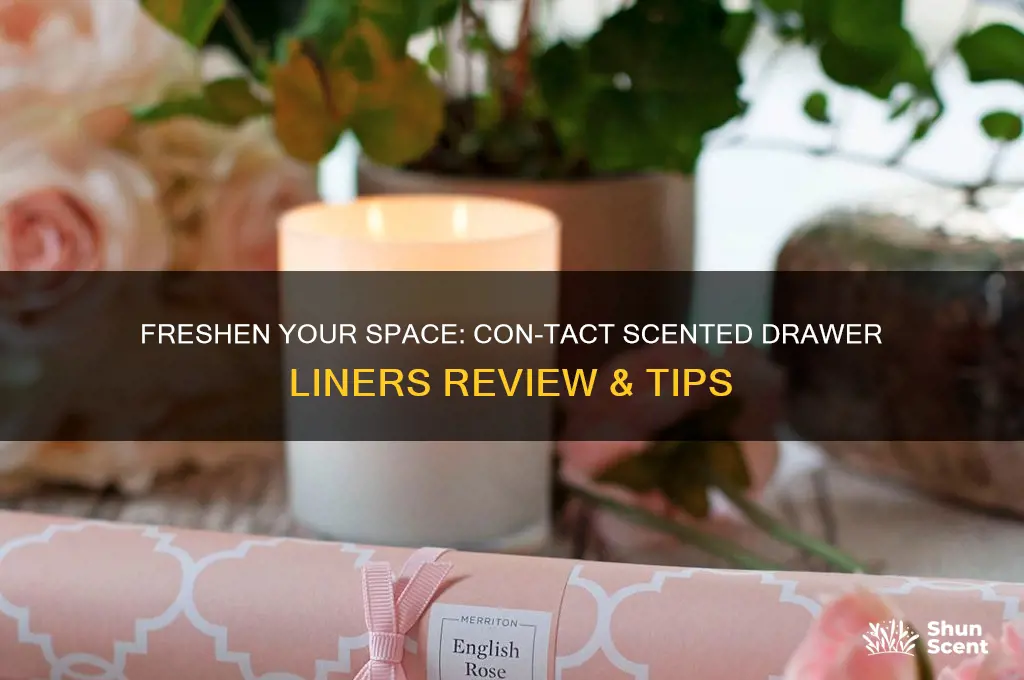 con-tact scented drawer liners
