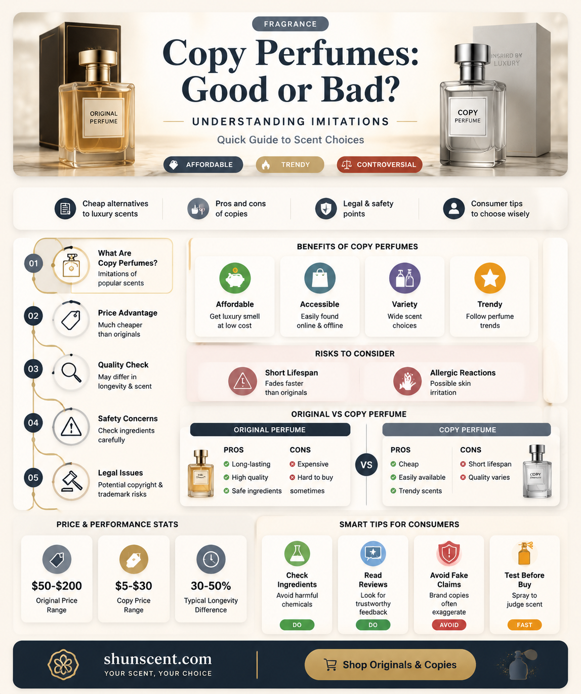 are copy perfumes good