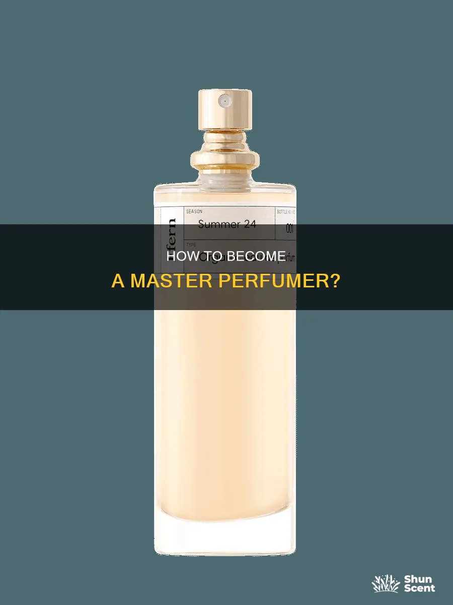 could i become a perfumer
