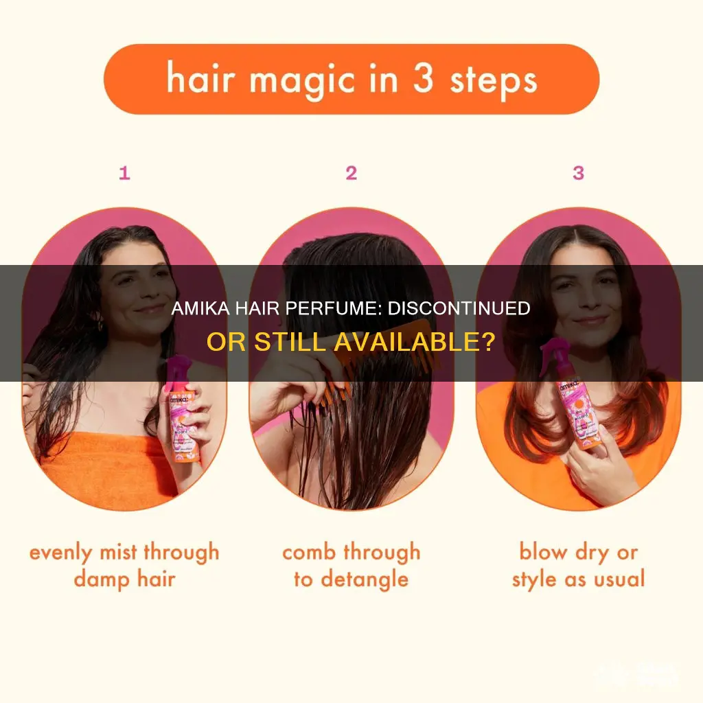 did amika discontinue hair perfume