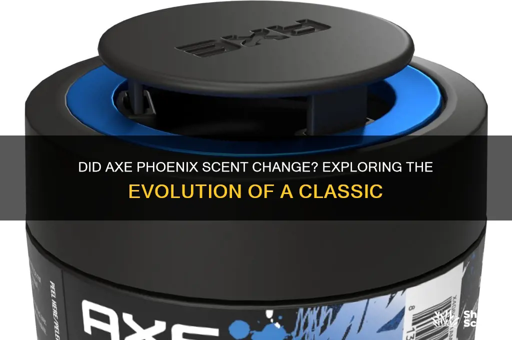 did axe change their phoenix scent