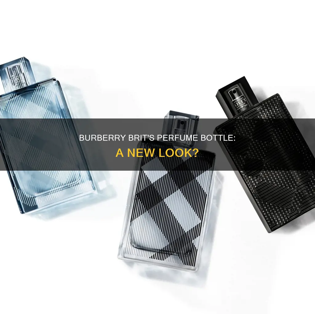 did burberry brit get a new perfume bottle