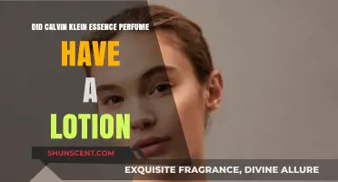 Calvin Klein's Essence Perfume: Fragranced Body Lotion?