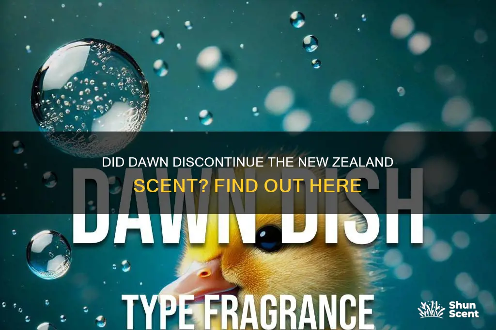 did dawn stop making new zealand scent