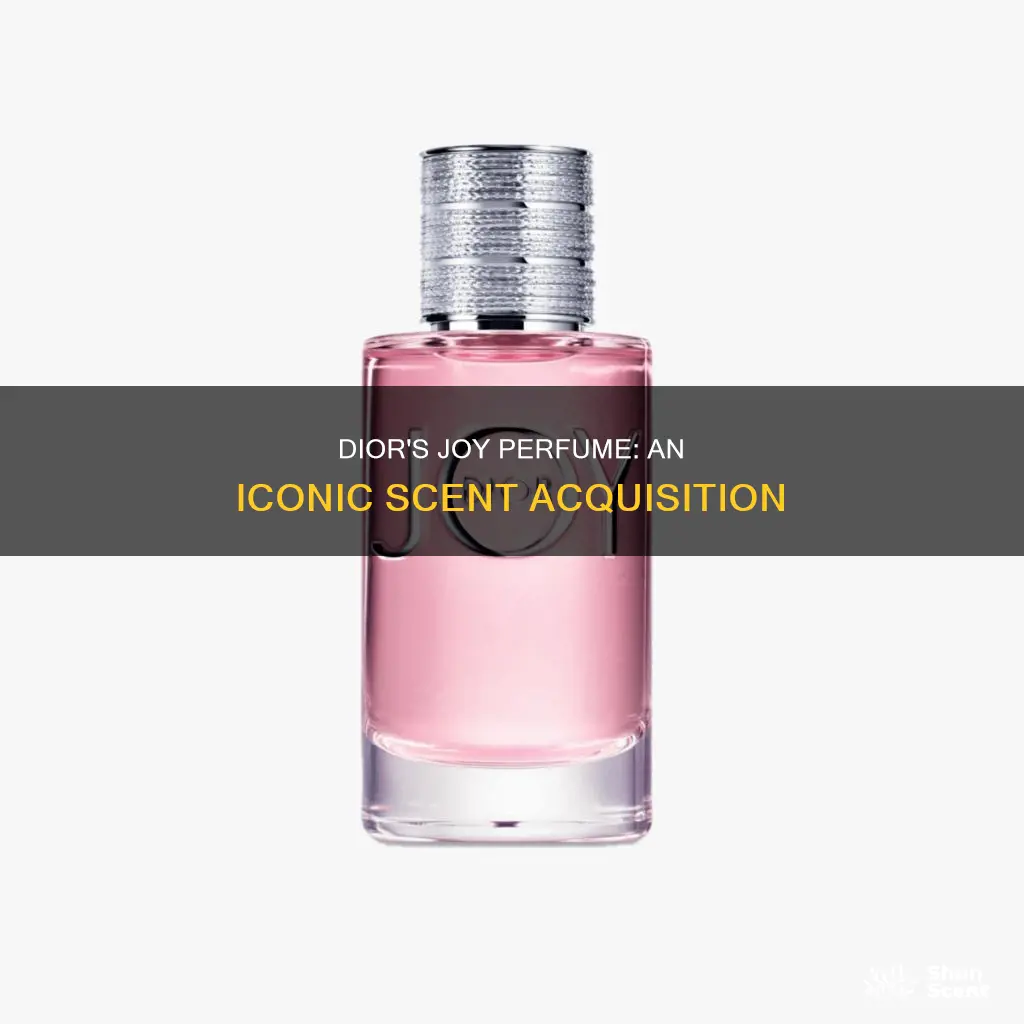 did dior buy joy perfume